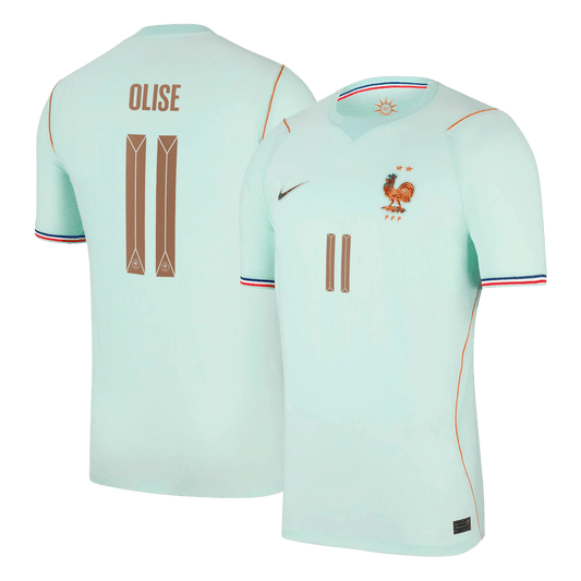 Francúzsko pánsky vonkajší futbalový dres MS 2026 - OLISE #11