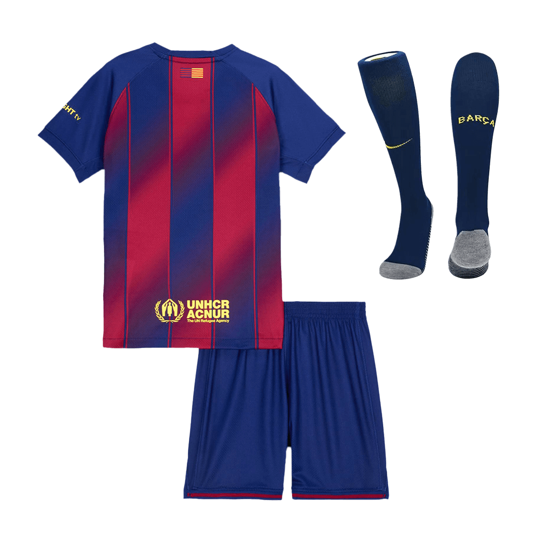 Barcelona detský domáci futbalový komplet 2025/26 (Prémiová kvalita)