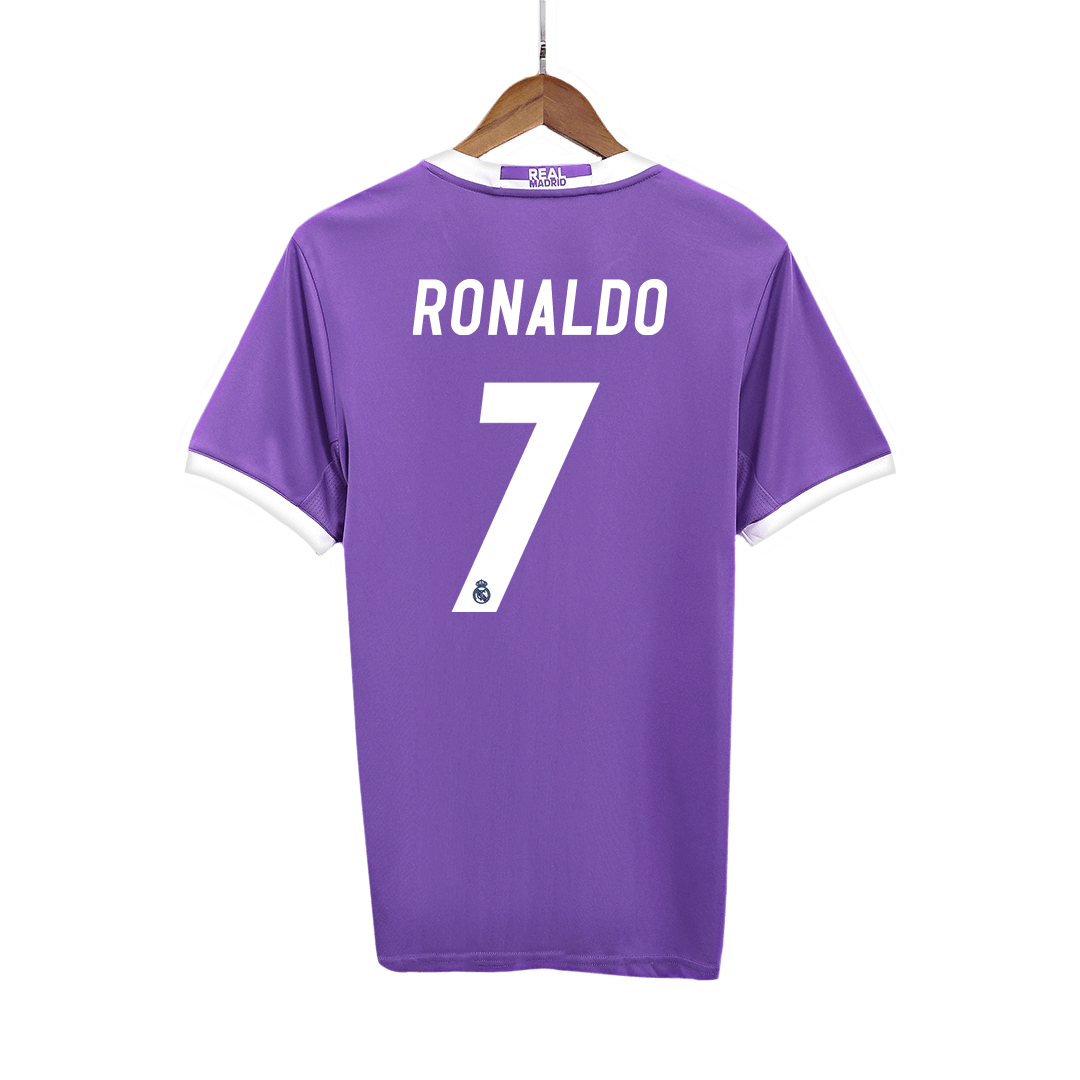 Real Madrid pánsky vonkajší retro futbalový dres 2016/17 - RONALDO #7