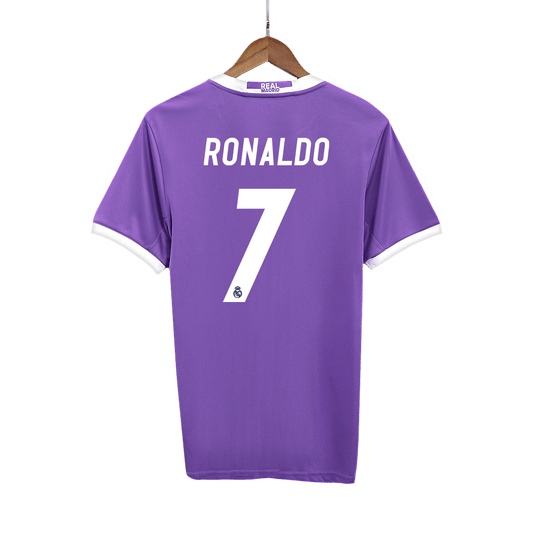 Real Madrid pánsky vonkajší retro futbalový dres 2016/17 - RONALDO #7
