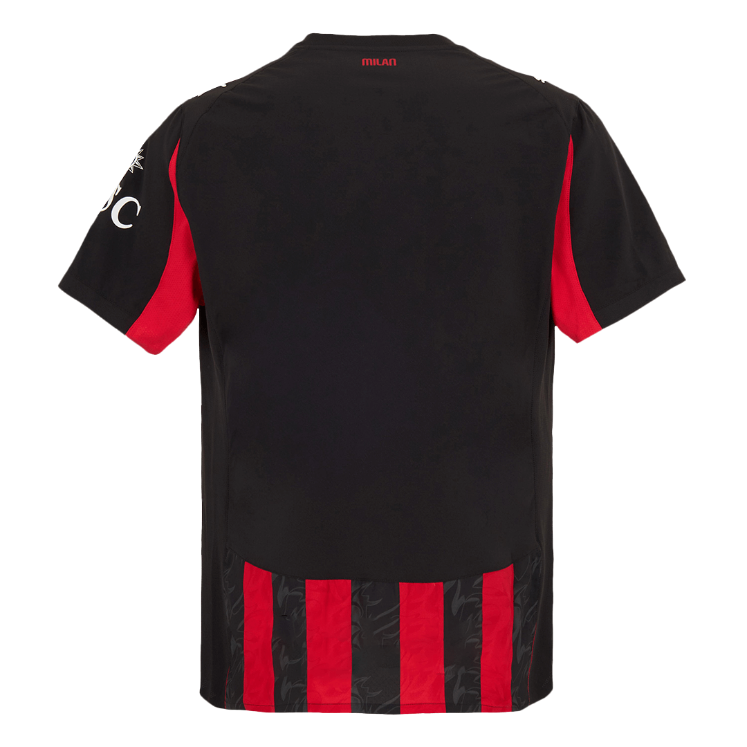 Pánske Futbalový Dres AC Miláno Domáci 2025/26 Hráčska Verzia