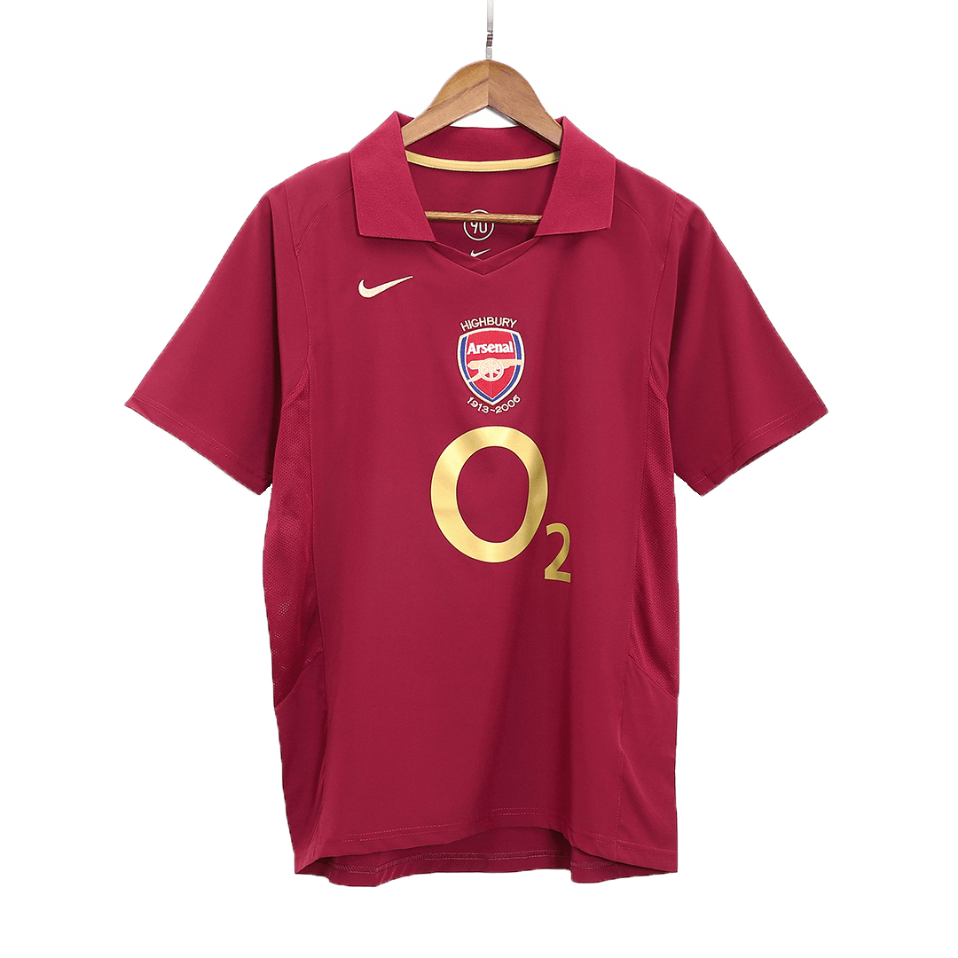 Pánske Retro Futbalový Dres Arsenal Domáci 2005/06