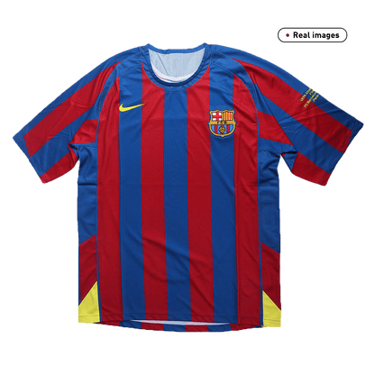Barcelona pánsky domáci retro futbalový dres 2005/06 UCL