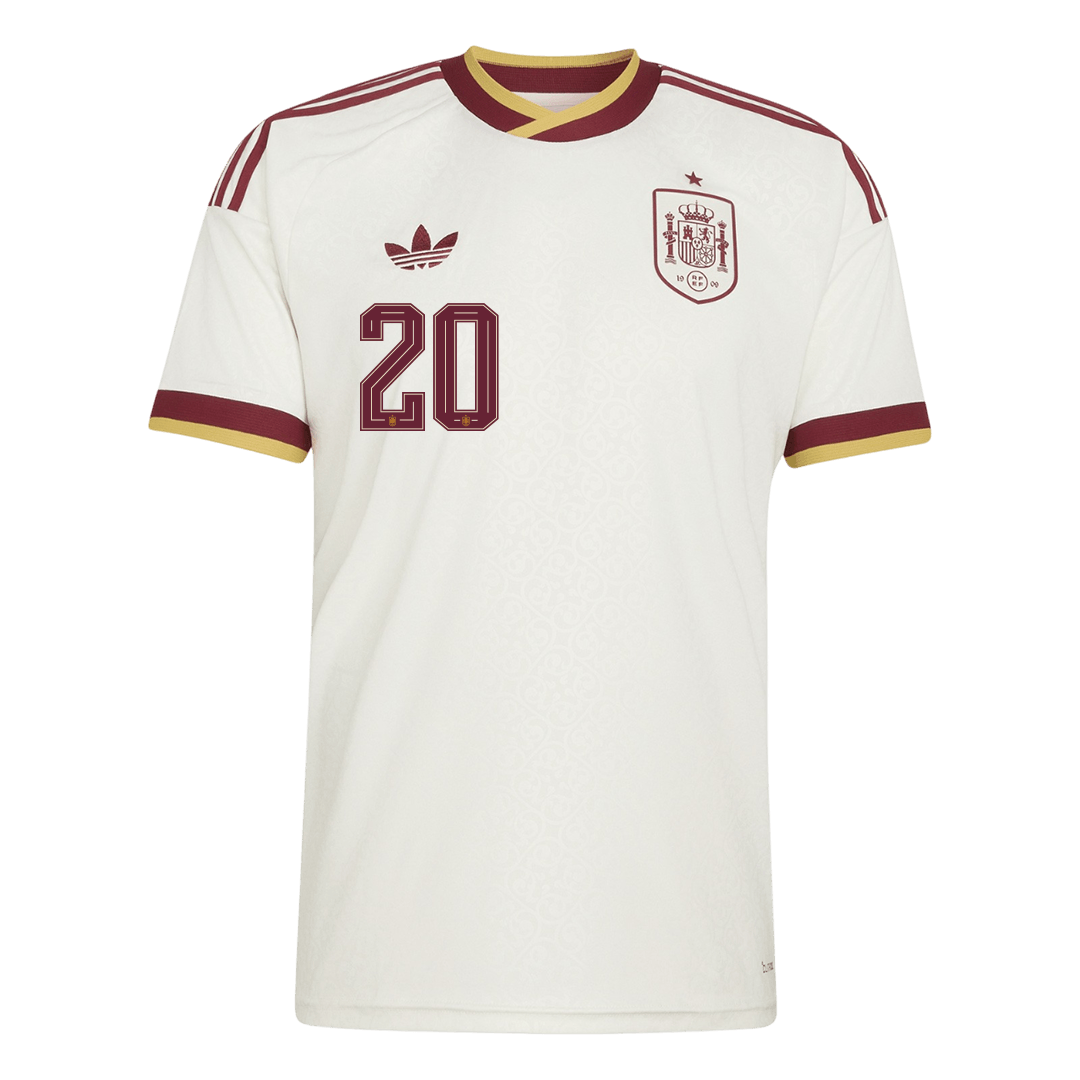 Pánske Futbalový Dres Španielsko Vonkajší MS 2026 - PEDRI #20