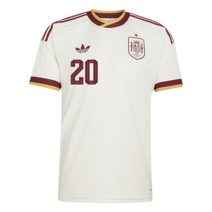 Pánske Futbalový Dres Španielsko Vonkajší MS 2026 - PEDRI #20