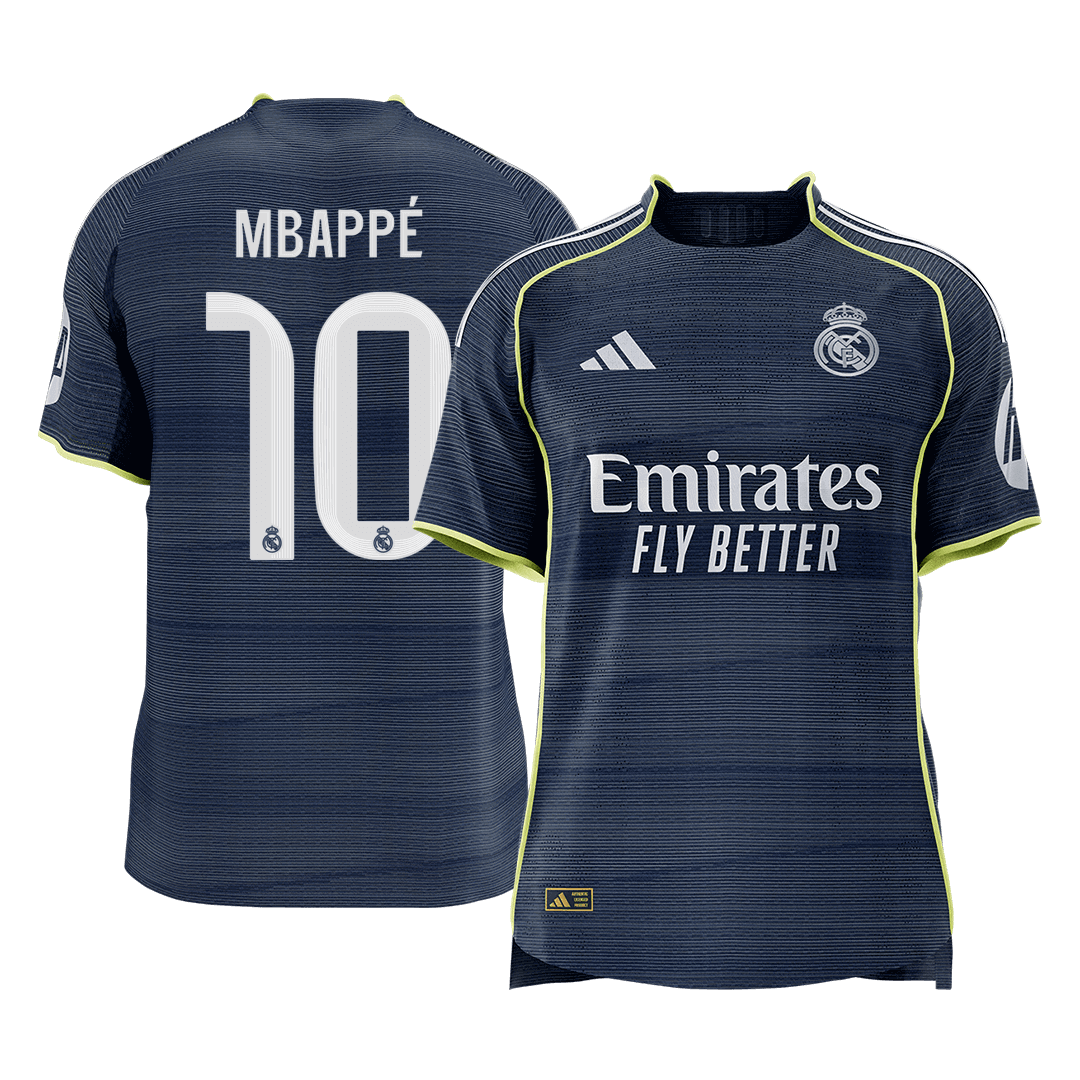 Real Madrid pánsky vonkajší futbalový dres 2025/26 - MBAPPÉ #10 [hráčska verzia] (Prémiová kvalita)