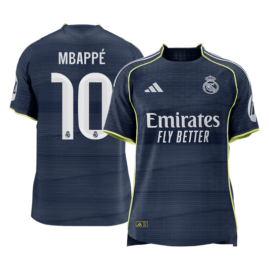 Real Madrid pánsky vonkajší futbalový dres 2025/26 - MBAPPÉ #10 [hráčska verzia] (Prémiová kvalita)