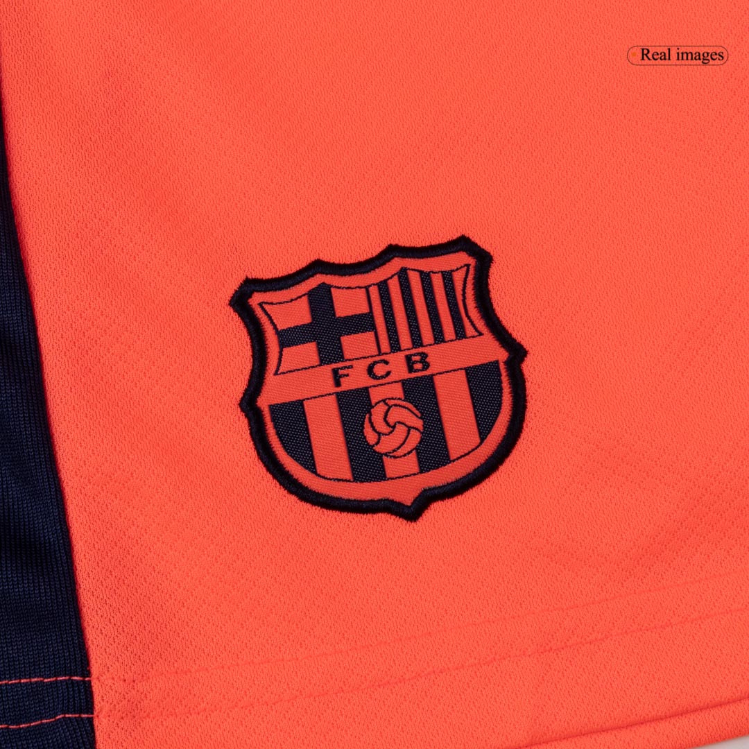 Barcelona detská tretia futbalová súprava 2025/26