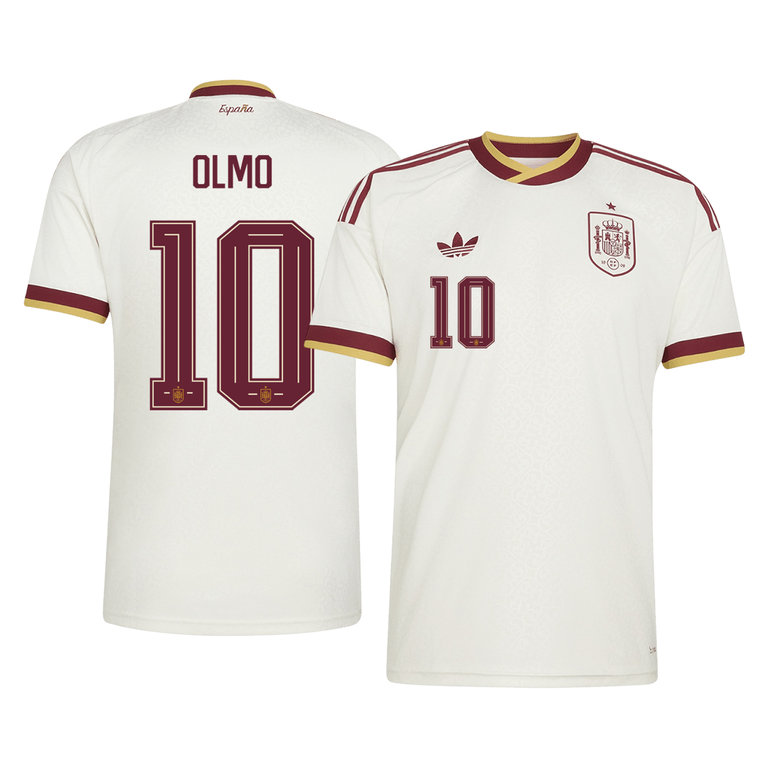 Pánske Futbalový Dres Španielsko Vonkajší MS 2026 - OLMO #10
