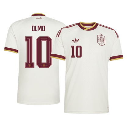 Pánske Futbalový Dres Španielsko Vonkajší MS 2026 - OLMO #10