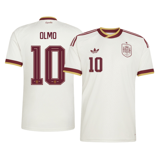 Pánske Futbalový Dres Španielsko Vonkajší MS 2026 - OLMO #10
