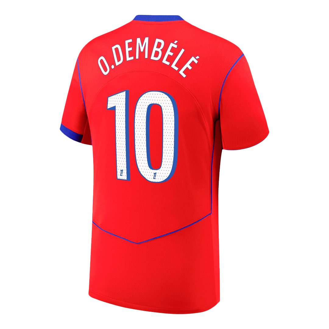 PSG pánsky tretí futbalový dres 2025/26 - O.DEMBÉLÉ #10