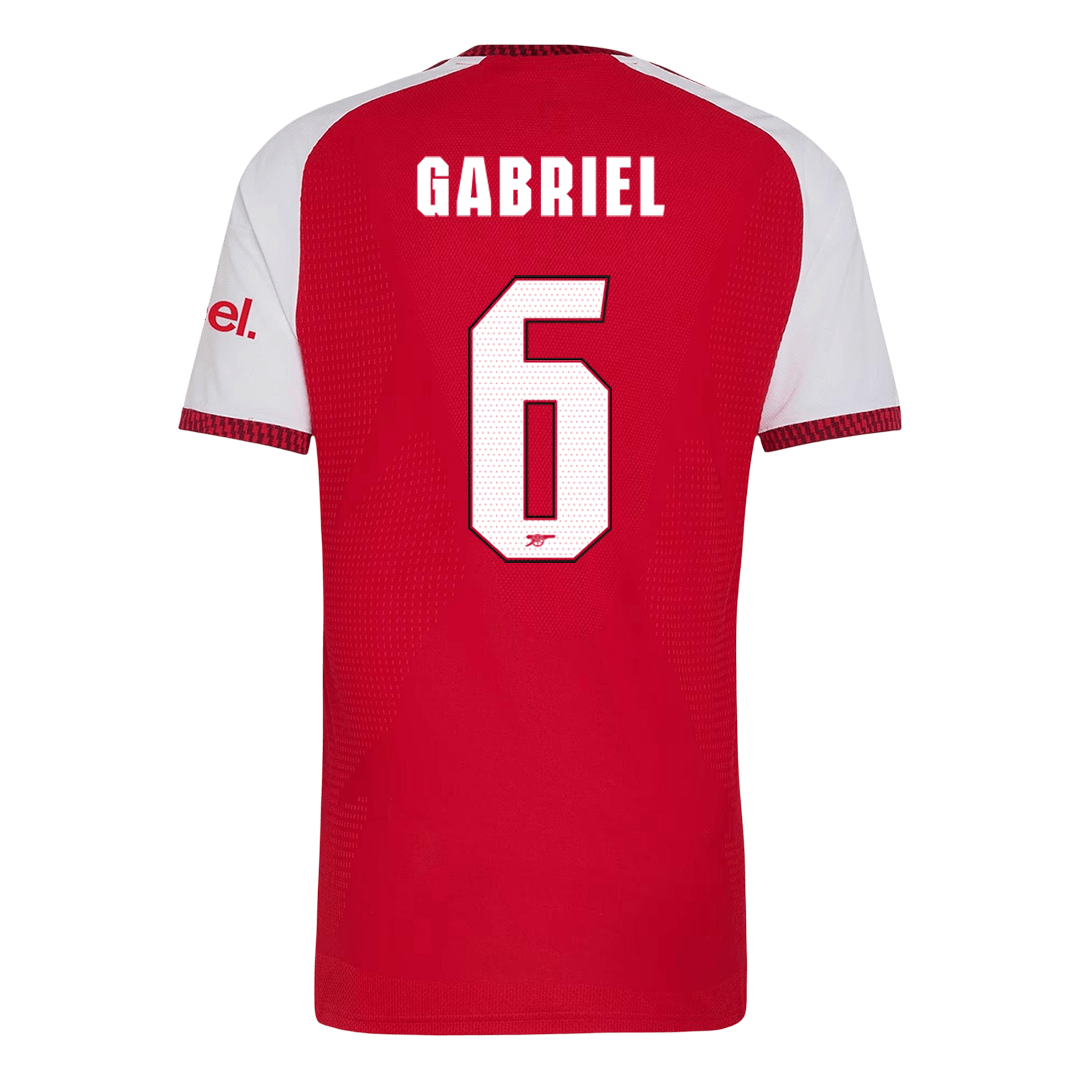 Arsenal pánsky domáci futbalový dres 2026/27 – GABRIEL #6 – UCL [hráčska verzia]