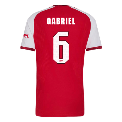 Arsenal pánsky domáci futbalový dres 2026/27 – GABRIEL #6 – UCL [hráčska verzia]