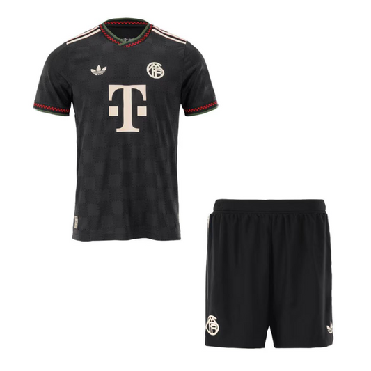 Bayern Mníchov pánska tretia futbalová súprava 2025/26 [hráčska verzia] (Prémiová kvalita)