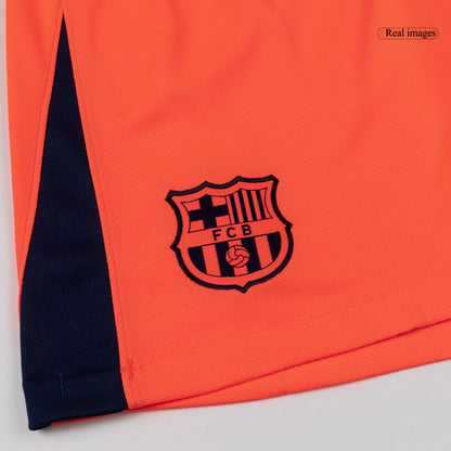 Barcelona pánske tretie futbalové šortky 2025/26