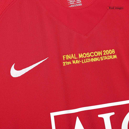 Manchester United pánsky domáci retro futbalový dres 2007/08 UCL Final - RONALDO #7
