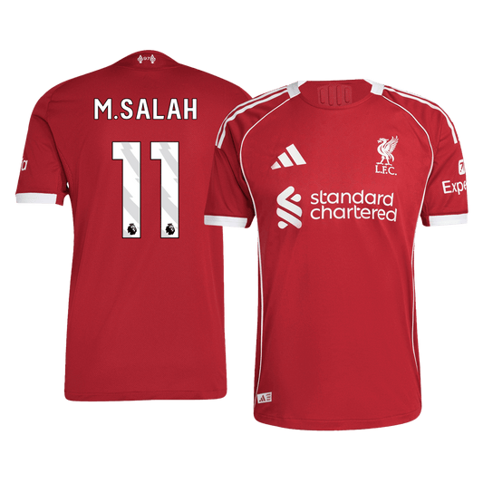 Liverpool pánsky domáci futbalový dres 2025/26 - M.SALAH #11 [hráčska verzia]