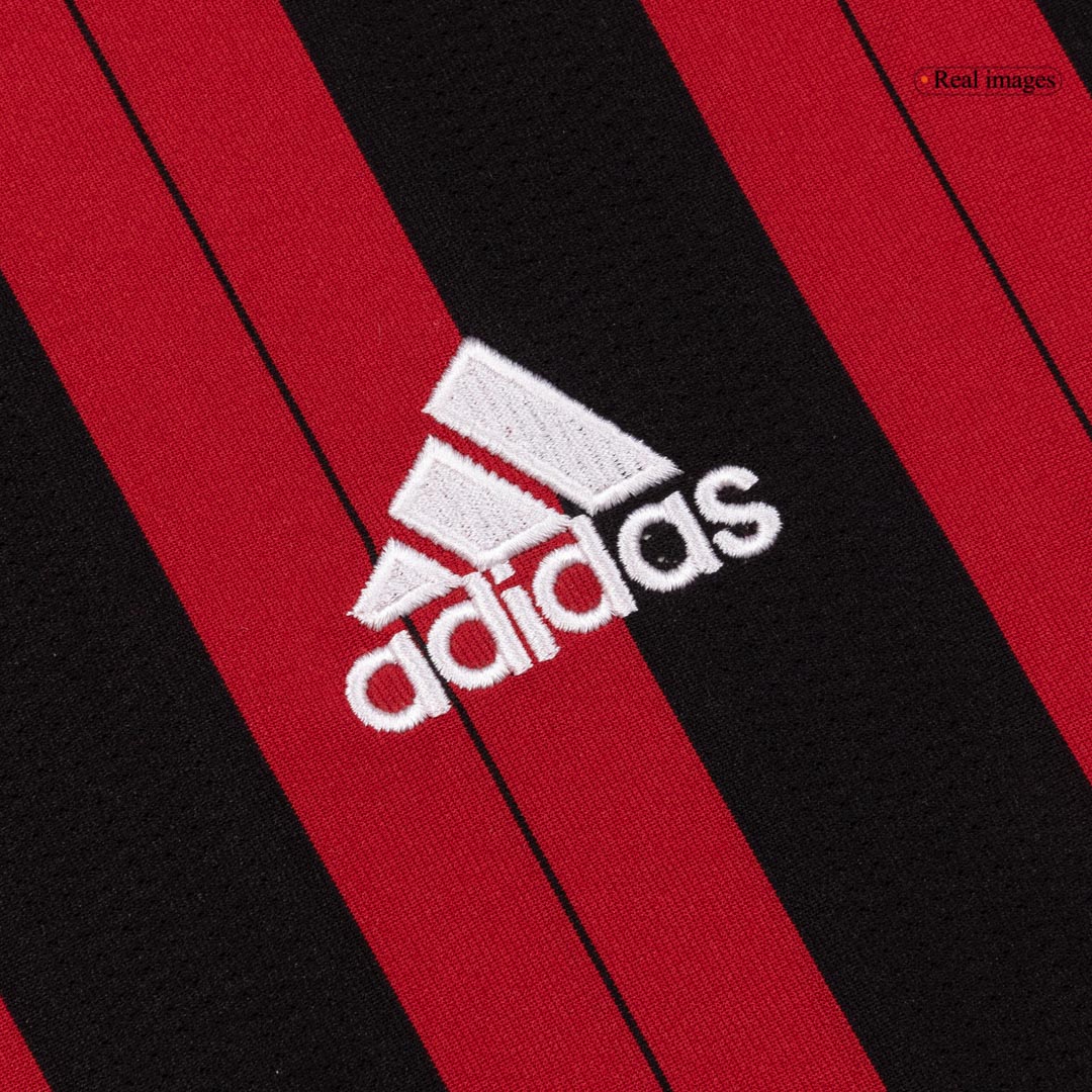 Pánske Retro Futbalový Dres AC Miláno Domáci 2013/14 Dlhý Rukáv
