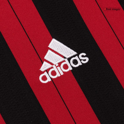 Pánske Retro Futbalový Dres AC Miláno Domáci 2013/14 Dlhý Rukáv