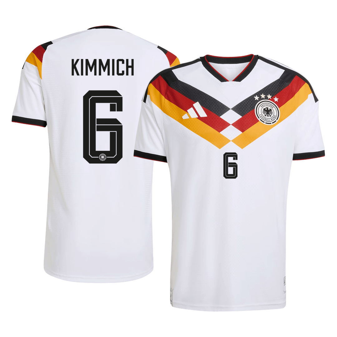Nemecko pánsky domáci futbalový dres MS 2026 - KIMMICH #6 [hráčska verzia]