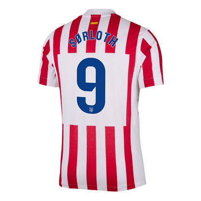 Atletico Madrid pánsky domáci futbalový dres 2025/26 - SØRLOTH #9 [hráčska verzia]