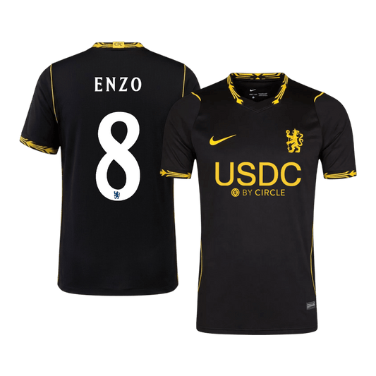Chelsea pánsky Vonkajší futbalový dres 2026/27 – ENZO #8 – UCL