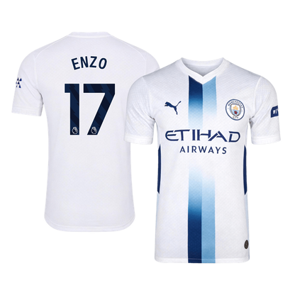 Manchester City pánsky Tretí futbalový dres 2026/27 – ENZO #17 [hráčska verzia]