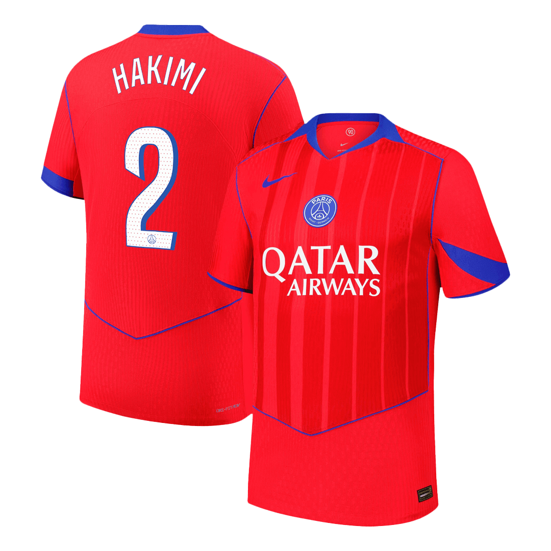 PSG pánsky tretí futbalový dres 2025/26 - HAKIMI #2 [hráčska verzia]