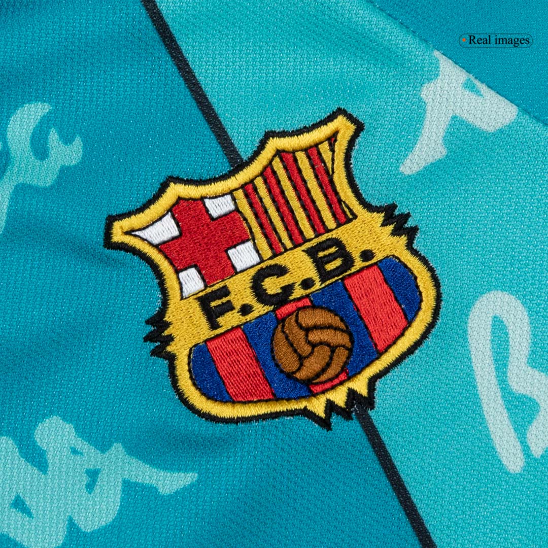 Barcelona pánsky vonkajší retro futbalový dres 1996/97