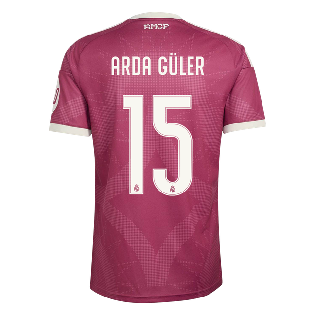 Real Madrid pánsky Tretí futbalový dres 2026/27 – ARDA GÜLER #15
