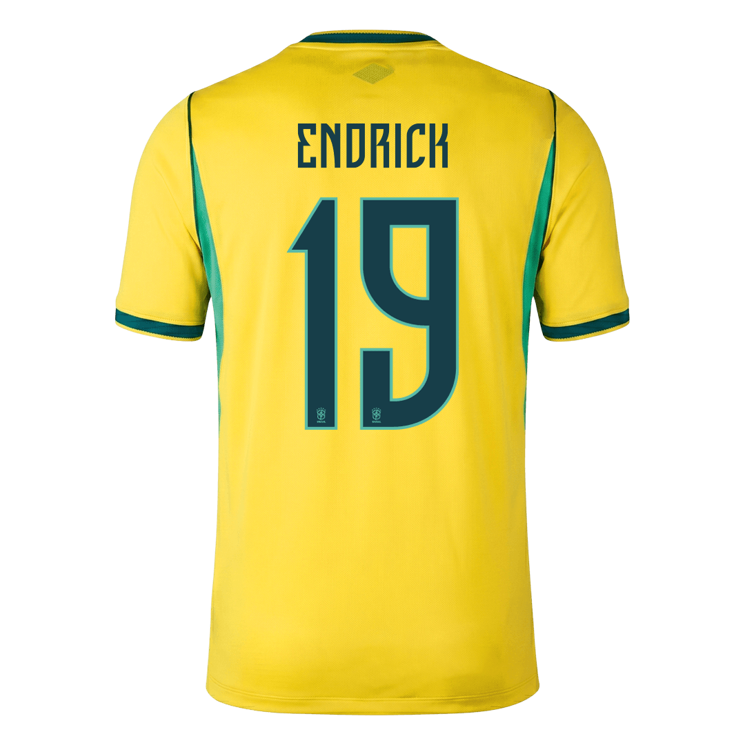 Pánske Futbalový Dres Brazília Domáci MS 2026 - ENDRICK #19