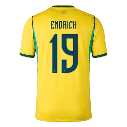 Pánske Futbalový Dres Brazília Domáci MS 2026 - ENDRICK #19
