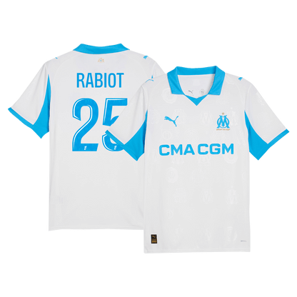 Marseille pánsky domáci futbalový dres 2025/26 - RABIOT #25