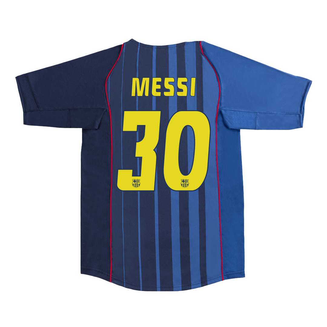 Barcelona pánsky vonkajší retro futbalový dres 2004/05 - MESSI #30