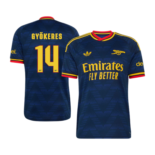 Arsenal pánsky Vonkajší futbalový dres 2026/27 – GYÖKERES #14 – UCL