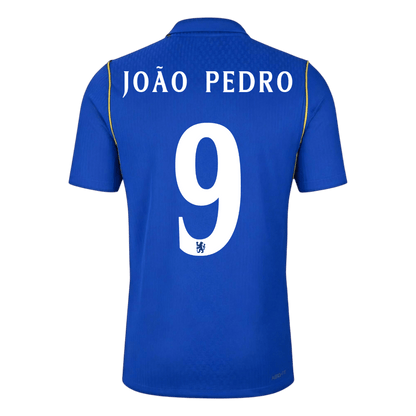 Chelsea pánsky Domáci futbalový dres 2026/27 – JOÃO PEDRO #9 – UCL [hráčska verzia]