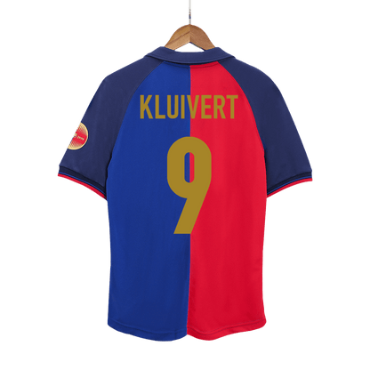 Barcelona pánsky domáci retro futbalový dres 1999/00 - KLUIVERT #9