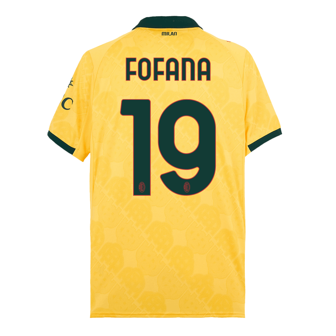 Pánske Futbalový Dres AC Miláno Tretí 2025/26 - FOFANA #19