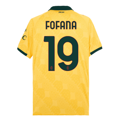 Pánske Futbalový Dres AC Miláno Tretí 2025/26 - FOFANA #19