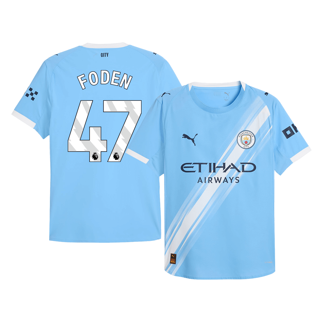 Manchester City pánsky domáci futbalový dres 2025/26 - FODEN #47 [hráčska verzia]