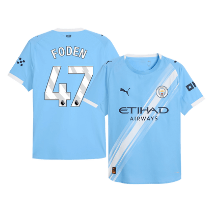 Manchester City pánsky domáci futbalový dres 2025/26 - FODEN #47 [hráčska verzia]
