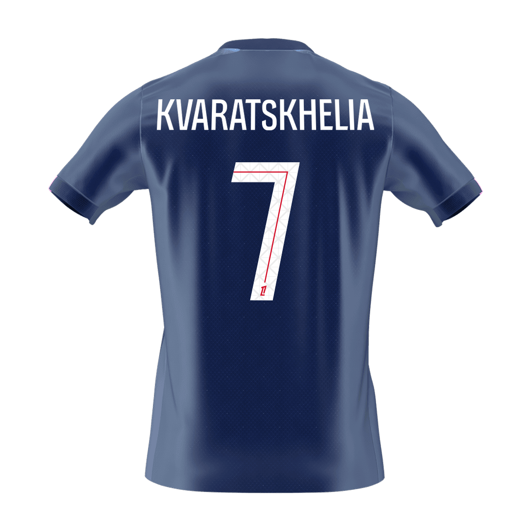 PSG pánsky domáci futbalový dres 2025/26 - KVARATSKHELIA #7 (Prémiová kvalita)