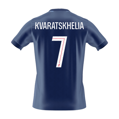 PSG pánsky domáci futbalový dres 2025/26 - KVARATSKHELIA #7 (Prémiová kvalita)