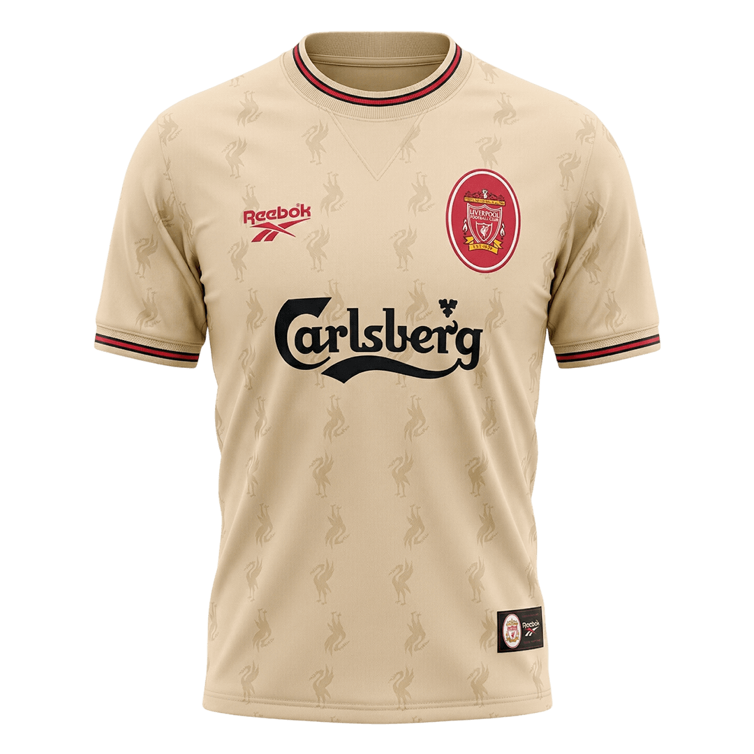 Liverpool pánsky vonkajší retro futbalový dres 1996/97