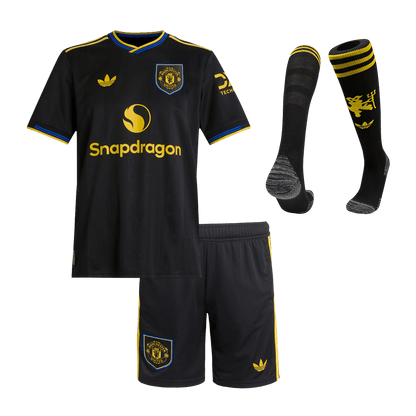 Manchester United detský tretí futbalový komplet 2025/26