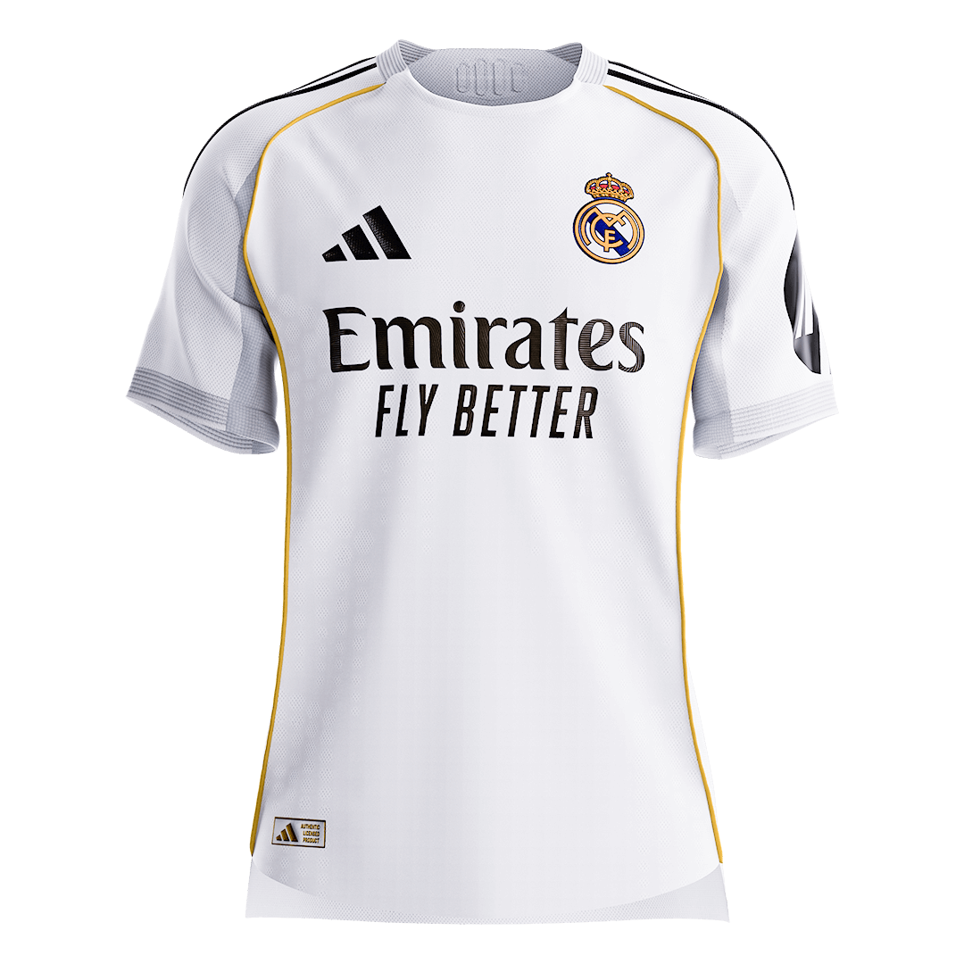 Real Madrid pánsky domáci futbalový dres 2025/26 [hráčska verzia] (Prémiová kvalita)