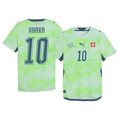 Pánske Futbalový Dres Švajčiarsko Vonkajší MS 2026 - XHAKA #10