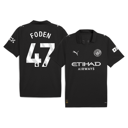 Manchester City pánsky vonkajší futbalový dres 2025/26 - FODEN #47