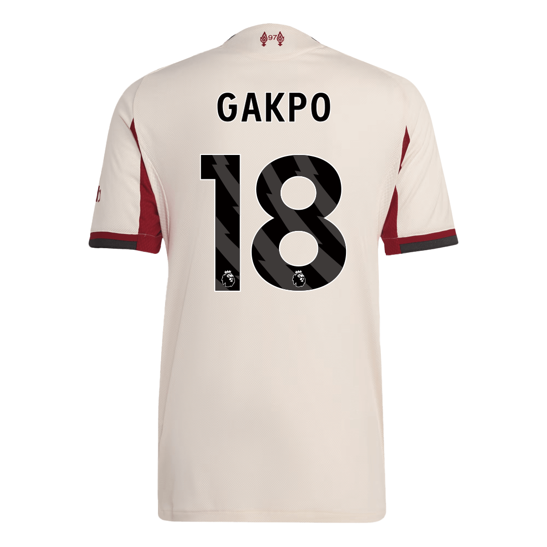 Liverpool pánsky vonkajší futbalový dres 2025/26 - GAKPO #18 [hráčska verzia]
